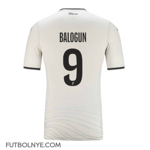 Camiseta AS Monaco Folarin Balogun #9 Tercera Equipación 2024-25 manga corta